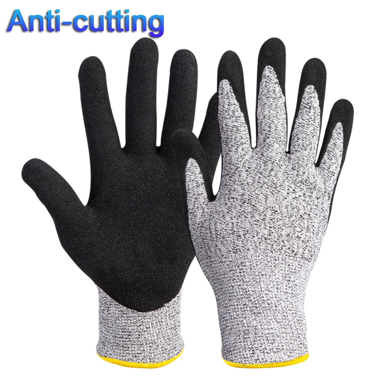 URMAGIC Universal Nitrile-coated Anti-cutting Work Gloves for