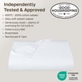 thumbnail image 4 of California Design Den King Flat Sheet Only - 400 Thread Count 100% Cotton Sateen, Soft and Breathable - White, 4 of 9