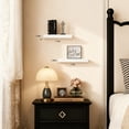 thumbnail image 5 of Mifurn 11.8'' Small Floating Shelves for Wall, Set of 2, White, 5 of 7