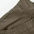thumbnail image 6 of Clothing Men's Cargo Pants,Men's Cargo Pants Cargo Trousers Hiking Pants 8 Pocket Plain Comfort Breathable Outdoor Daily Going Out Cotton Fashion Casual Pants, 6 of 8