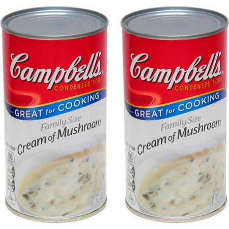 Cream Soup Cup - (2 Pack) Campbell's Condensed Family Size Cream of Mushroom Soup, 22.6 oz.