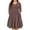 3955-Brown, variant on Plus Size Womens Dresses Casual Green Fall Sweater Dresses Fashion Midi Elastic Waist Dresses Long Sleeve Elegant V Neck Loose Fit Winter Dress with Pocket XL 14W 16W