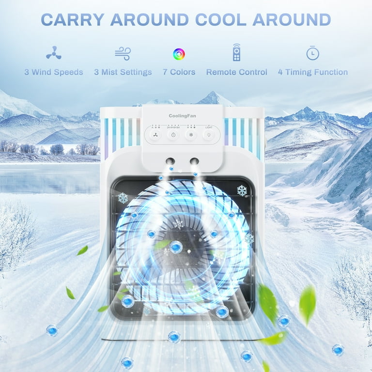Cooling Fans That Blow Cold Air Portable Air Conditioners, 3-Speed