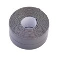 thumbnail image 1 of CHAO Juego gris de 2 (3,2 m * 3,8 cm) Material de PVC para el hogar Tira de rasgado para fregadero cocina baño bañera tira de sellado de esquina tira de sellado de forma impermeable pegatina de esquin, 1 of 3