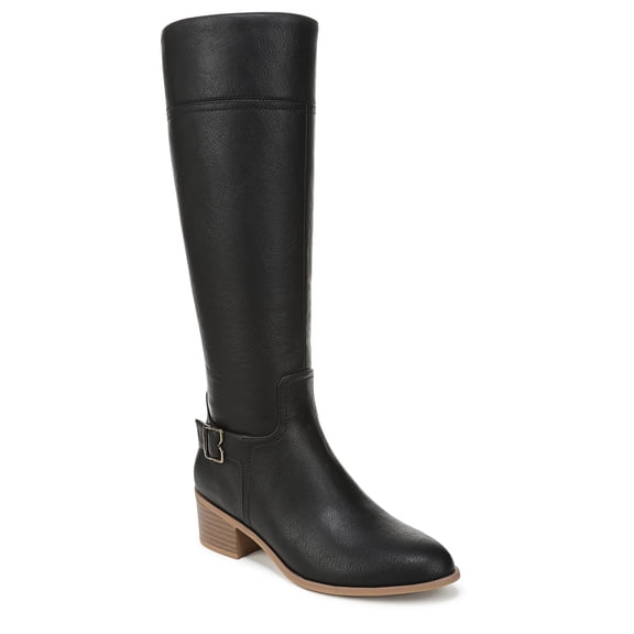 Dr. Scholl's Adeline Women's Boots Black Smooth Size 11 M