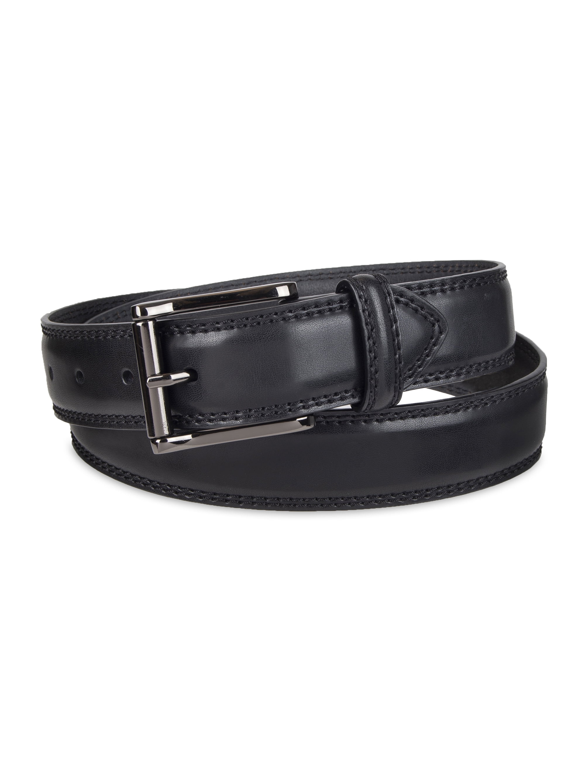 Genuine Dickies - Genuine Dickies Classic Leather Belt - Walmart.com