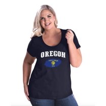 Normal is Boring - Women's Plus Size Curvy T-Shirt, up to Size 28 - Oregon
