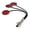 Red 3 tubes, variant on Thumb Piano Pickups Bass Pickups Piezo Amplifier Piezo Transducer Pickup Piezo Bridge Piezo Pickup Accessories
