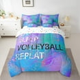 thumbnail image 2 of Castle Fairy 7-Piece Volleyball Queen Bedding Comforter Set, 2 of 8