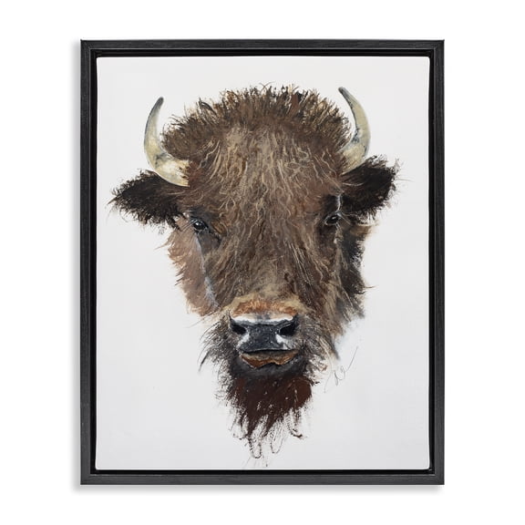 Stupell Industries Farmhouse Black Floating Frame Canvas Art, 17 x 21, by Filippo Ioco