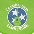 thumbnail image 4 of Inktastic I'd Rather Be in Tennessee Boys or Girls Baby Bib, 4 of 4
