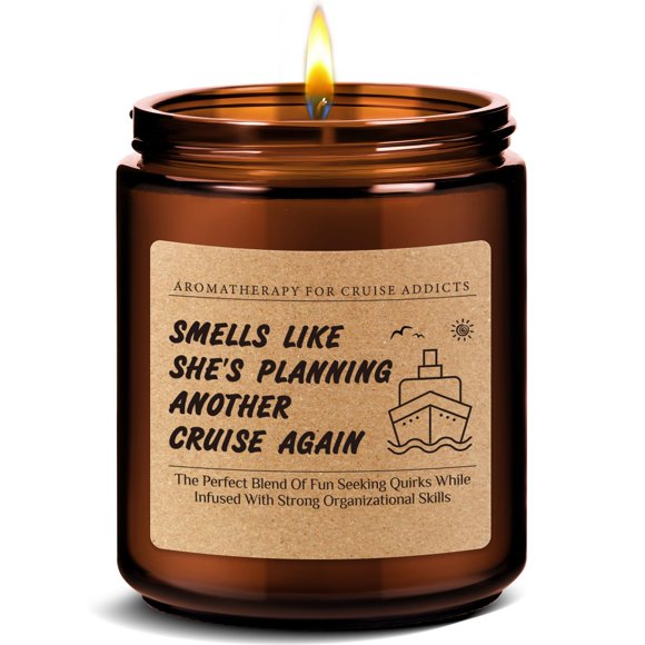 Candle MOTVZC, divertido regalo para amantes de los cruceros y entusiastas de los viajes