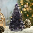 thumbnail image 4 of SHENGXINY Artificial Small Christmas Tree for Table Decor,Christmas Gift,Resin Christmas Tree ,Home Mini Decoration,Tabletop Ornaments Black 2.16x3.34in, 4 of 5