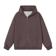thumbnail image 4 of Women's 2026 Spring Zip Up Y2K Hoodies Long Sleeve Oversized Hoodie 2 Ways Zipper Sweatshirts Jackets with Pockets, 4 of 4