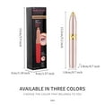 thumbnail image 3 of EQWLJWE Eyebrow Hair Remover, Painless-Precision Eyebrow Trimmer Brows Epilator Eye Brow Facial Face Razor for Face Lips Nose Facial Hair Removal Clearance, 3 of 3