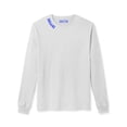 thumbnail image 5 of Daxton Premium Dallas Men Long Sleeves T Shirt Ultra Soft Medium Weight Cotton, 2Pk Royal White White Royal Large, 5 of 6