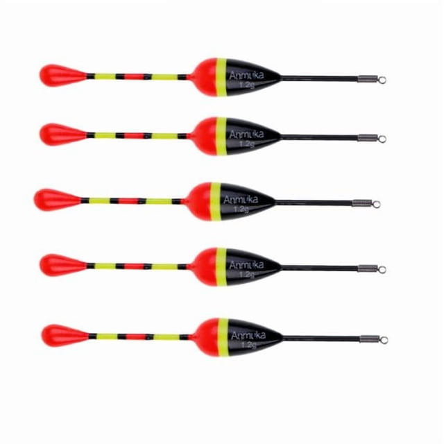 5 Uds Indicador de Cebo de Pesca Flotador Bobbers Pesca en Roca agua de salada Equipo de Pesca de Agua Dulce para Pesca Al