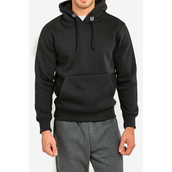 TheLovely Men's Heavyweight Cotton Blend Fleece Pullover Hoodie Sweatshirt
