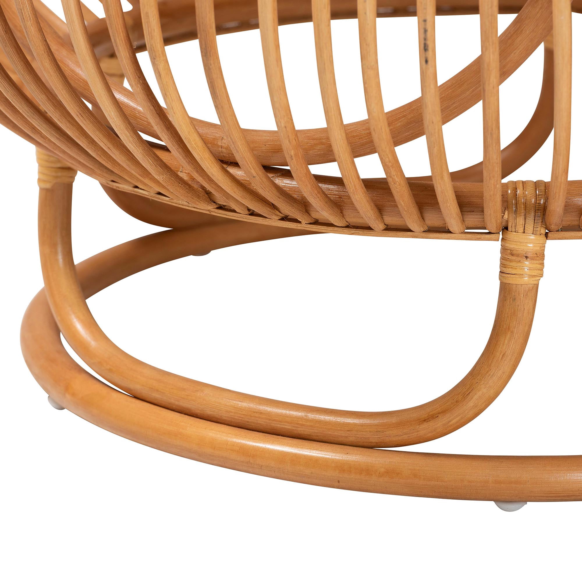 bali & pari Adeola Boho Coffee Table, Light Honey