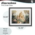 thumbnail image 4 of Stupell Industries Eclectic Whimsical Castle Path Black Framed Print Under Glass, 16 x 13, by Christine Simpson Art, 4 of 8