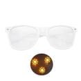 thumbnail image 4 of Lunettes de Feux d'Artifice de Noël diffraction Flocon de Neige Effets Spéciaux Lunettes de Soleil Boule de Fête, 4 of 5