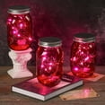 thumbnail image 3 of 32oz Red Mason Jars with Lids, 6 Pack Wide Mouth Quart Canning Jar, Safe For Storage, Canning, Pickling, Preserving, Fermenting, DIY Crafts & Decor, 3 of 7