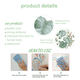 thumbnail image 4 of Decalmile Vinilos Decorativos Árbol Hoja Plantas DIY Pegatinas de Pared Dormitorio Sala de Estar TV Decoración de Puerta de Pared, 4 of 7