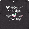 thumbnail image 4 of Inktastic Grandma and Grandpa Love Me- Heart Grandchild Youth T-Shirt, 4 of 5