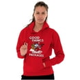 thumbnail image 4 of Santa Papa Smurf Christmas Presents Hoodie Sweatshirt Women Men Brisco Brands M, 4 of 6