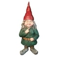 thumbnail image 4 of Homestyles 32.75" Classic Old World Female Garden Gnome Garden Statue, 4 of 4