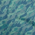 thumbnail image 1 of oneOone Velvet Blue2 Fabric Abstracts Sewing Fabric By The Yard Printed Diy Clothing Sewing Supplies 58 Inch Wide, 1 of 5