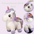 thumbnail image 3 of Adorable Unicorn Stuffed Animal Plush Pillow-Soft Unicorn Plush Toy Birthday Gift for Kid&Girlfriend, 3 of 8