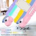 thumbnail image 5 of Allytechgroup for iPad Mini 7 Kids Case, for iPad Mini 6th/7th Generation Cases with Pencil Holder Kickstand Shockproof Protective Back Cover for iPad Mini 6/7 Case 8.3 Inch, Colourfulpink, 5 of 8
