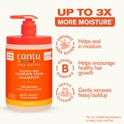 Cantu Shea Butter for Natural Hair Sulfate-Free Cleansing Cream Shampoo, 25 oz