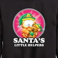 thumbnail image 3 of Garfield - Santas Little Helpers  - Toddler And Youth Crewneck Fleece Sweatshirt, 3 of 5