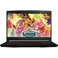 thumbnail image 3 of MSI 15.6" Full HD Gaming Laptop, Intel Core i5 i5-9300H, 8GB RAM, NVIDIA GeForce GTX 1650 Max-Q 4 GB, 512GB SSD, Windows 10 Home, Black, GF63 THIN 9SC-614, 3 of 14