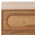thumbnail image 6 of Safvaieh Couture Lesliette Mid-Century Wood Nightstand, Natural, 6 of 11