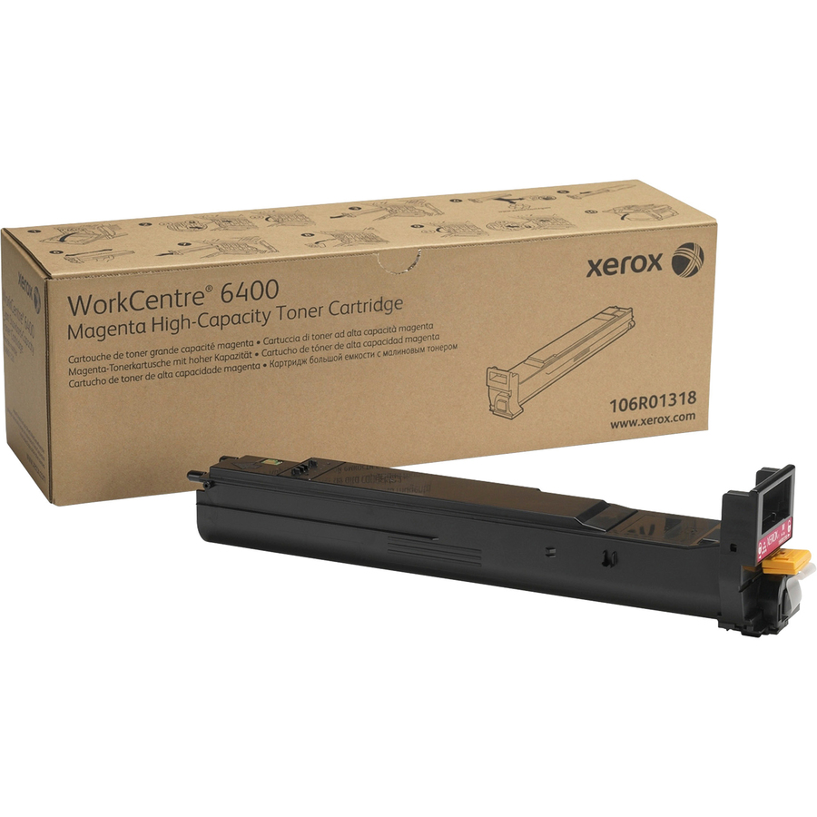 Xerox 106R01318 High-Yield Toner, 14000 Page-Yield, Magenta - Walmart.com