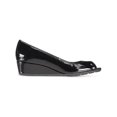 thumbnail image 2 of Bandolino Womens Candra Peep Toe Slip On Wedge Heels, 2 of 5