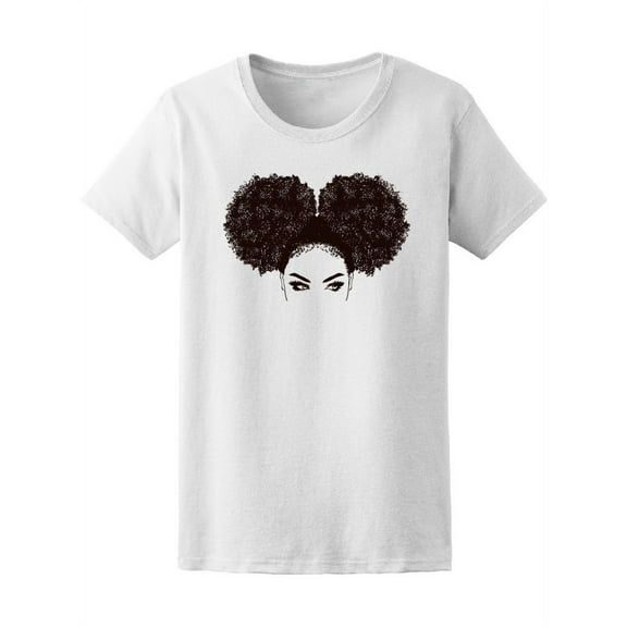 Beautiful Black Woman Afro Women T-Shirt - Image by Shutterstock, Female x-Large