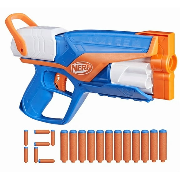 Foam Dart Blaster with Rotating Drum – Includes 12 High-Speed Darts Ages 8