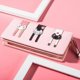 thumbnail image 1 of Long Zipper Wallet for Women Buckle Cartoon Cat Purse Ladies Large Capacity Card Holder Handbag Type3, 1 of 5