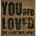thumbnail image 2 of DiPaolo, Dan 15x15 Gold Ornate Wood Framed with Double Matting Museum Art Print Titled - You Are Loved, 2 of 4