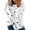 White, variant on Star Print Basic Sweatshirt for Plus Size Women Round Neck Long Sleeve Top Ladies Casual Fashion Holiday Tee Shirts Blouse Pullover S-5XL
