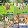 thumbnail image 6 of CNF Garden Flag Stand with Shepherd Hooks,50 In Garden Flag Holder with 5 Prong Base,Windproof Yard Flags Pole Holder with Clip and Spring Stoppers (No Flag) for Outside House,Lawn,Yard Decorations, 6 of 16