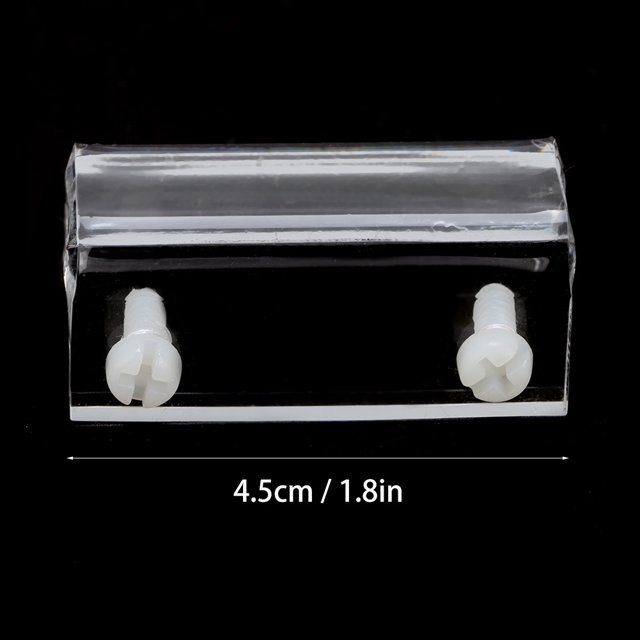 4Pcs Glass Cover Clip Holder For Aquarium Fish , High Transparency, Sturdy & Durable