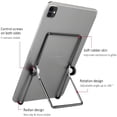 thumbnail image 2 of XIBUFE 2026 New Foldable Multi-Angle Tablet Stand,Universal Adjustable Metal Desk Stand with 180° Rotation for 10.2",Pro 11"/12.9" 2020/2018,Air, Tab and All Tablets, 2 of 4
