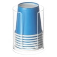thumbnail image 4 of Storage Shelf Rack Acrylic Disposable Paper Cup Storage Box Cotton Organizer Mouthwash Cup Holder, 4 of 7