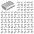thumbnail image 1 of 5/32 Pulgadas (4 Mm) Diametro Junturas de Clip de Manguitos de Aluminio de Cuerda de Alambre Engarces de Cable 200pzs, 1 of 6