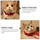 thumbnail image 3 of EeaseMX 1 toalla para saliva de gato, adorable bufanda para mascotas, collar para mascotas, pañuelo para el cuello para gatos, babero para mascotas, 3 of 7